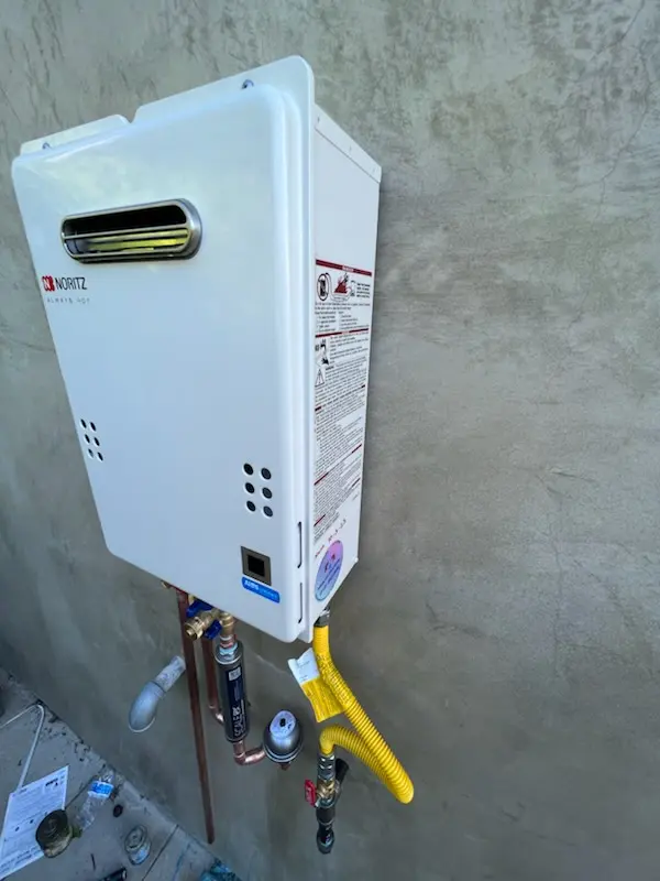Tankless water heater installation for Eubanks homes